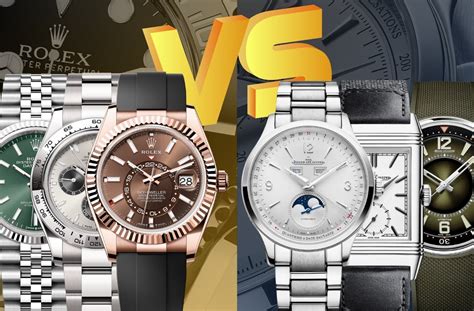 jaeger lecoultre vs rolex